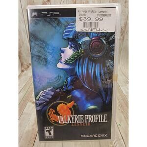 Valkyrie Profile Lenneth Sony PSP Complete Square Enix RPG Rare Game VG